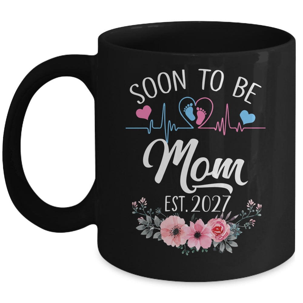Soon To Be Mom 2027 First Time Pregnancy Announcement Mug | siriusteestore