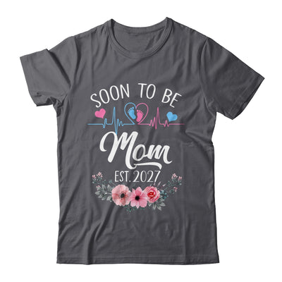 Soon To Be Mom 2027 First Time Pregnancy Announcement Shirt & Tank Top | siriusteestore