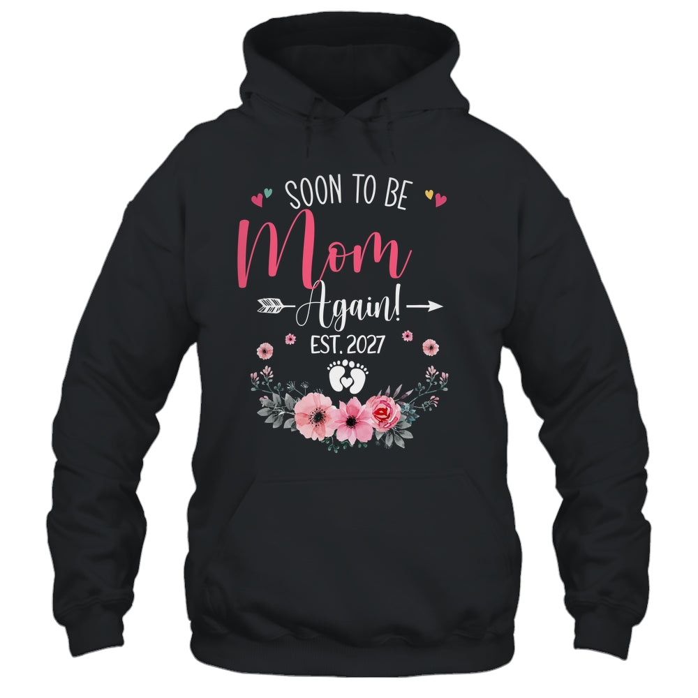 Soon To Be Mom Again Est 2027 Mothers Day Shirt & Tank Top | siriusteestore