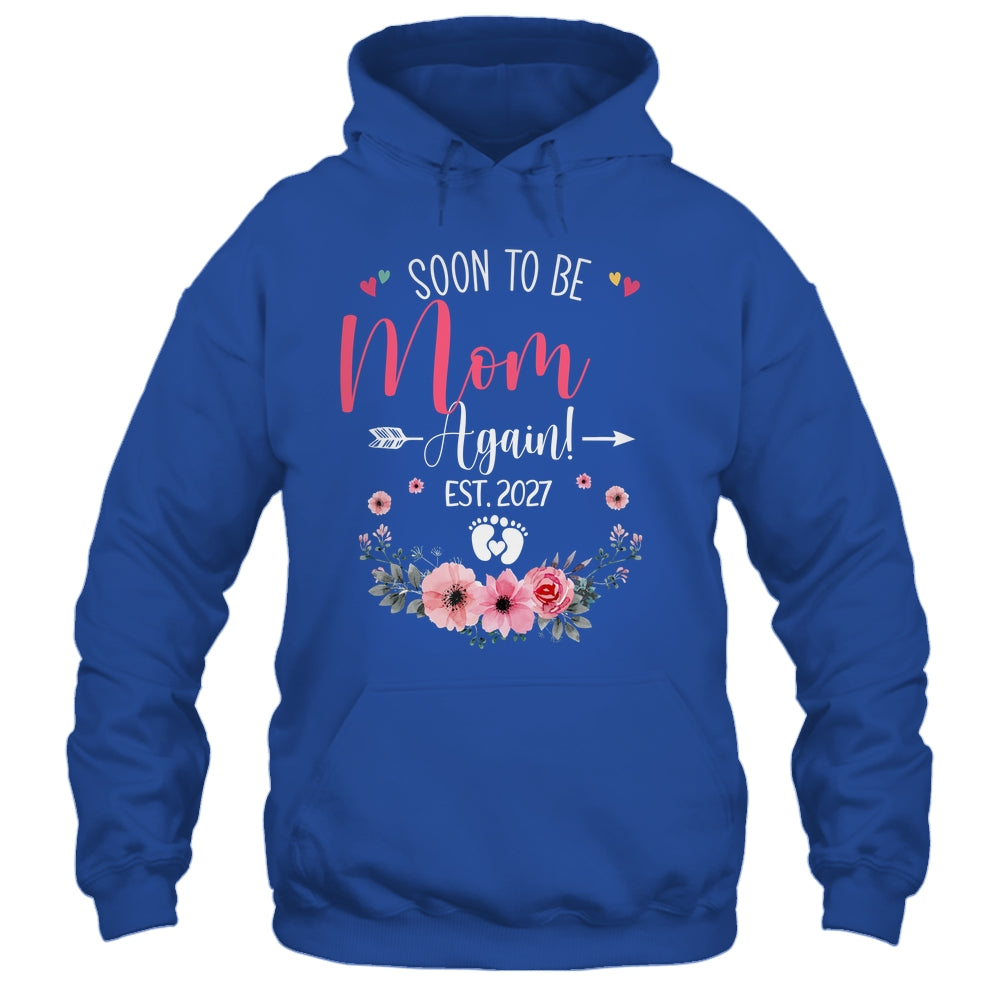 Soon To Be Mom Again Est 2027 Mothers Day Shirt & Tank Top | siriusteestore