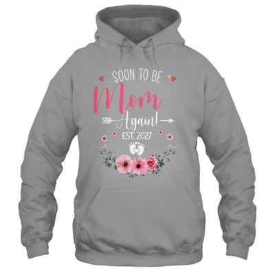 Soon To Be Mom Again Est 2027 Mothers Day Shirt & Tank Top | siriusteestore