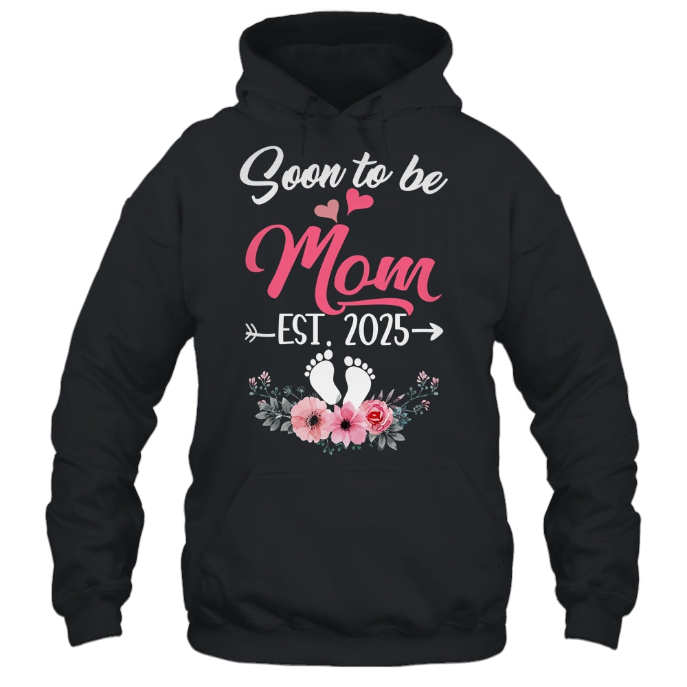 Soon To Be Mom Est 2025 Mothers Day First Time Mom Shirt & Tank Top | siriusteestore