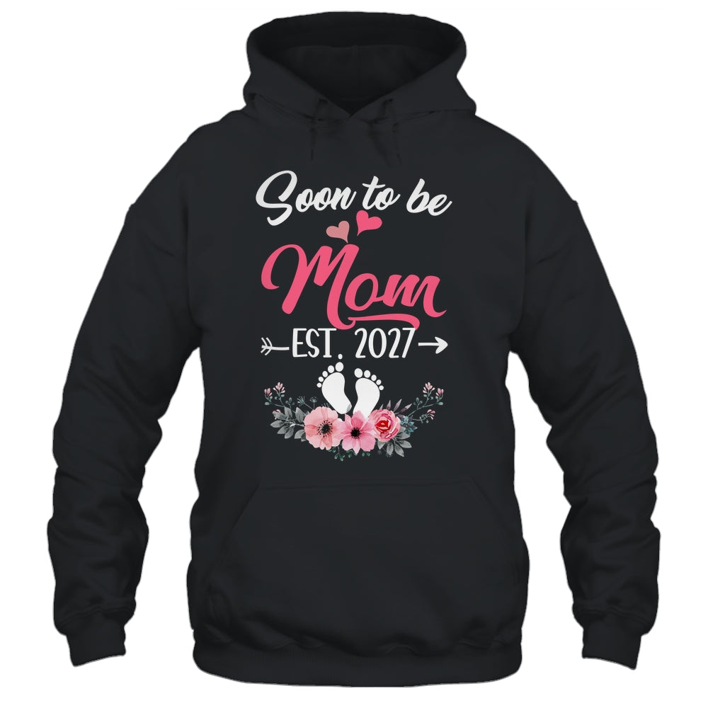 Soon To Be Mom Est 2027 Mothers Day First Time Mom Shirt & Tank Top | siriusteestore