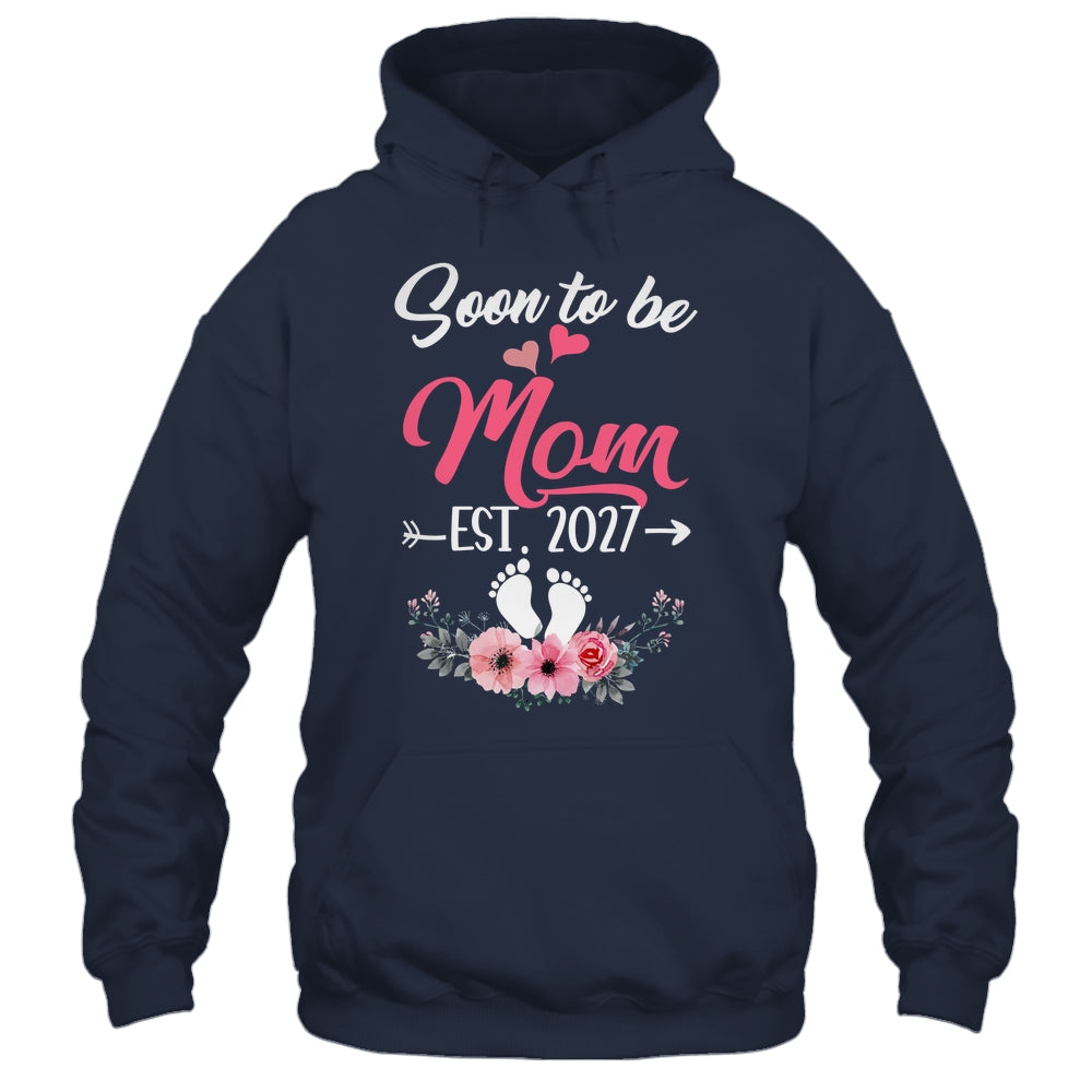 Soon To Be Mom Est 2027 Mothers Day First Time Mom Shirt & Tank Top | siriusteestore