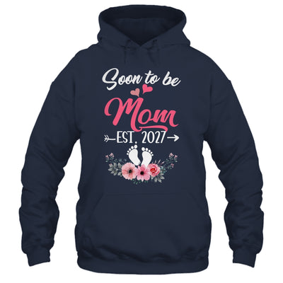 Soon To Be Mom Est 2027 Mothers Day First Time Mom Shirt & Tank Top | siriusteestore