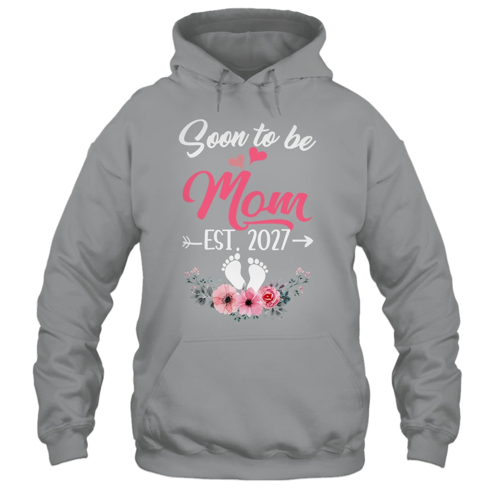 Soon To Be Mom Est 2027 Mothers Day First Time Mom Shirt & Tank Top | siriusteestore