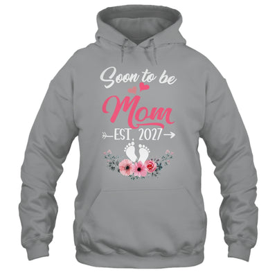 Soon To Be Mom Est 2027 Mothers Day First Time Mom Shirt & Tank Top | siriusteestore