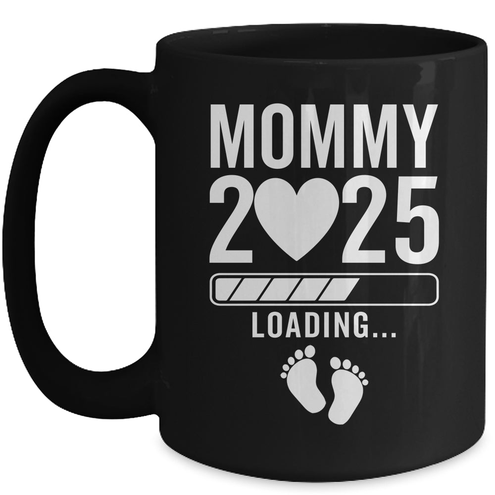 Soon To Be Mommy 2025 Pregnancy Announcement Loading Mug | siriusteestore