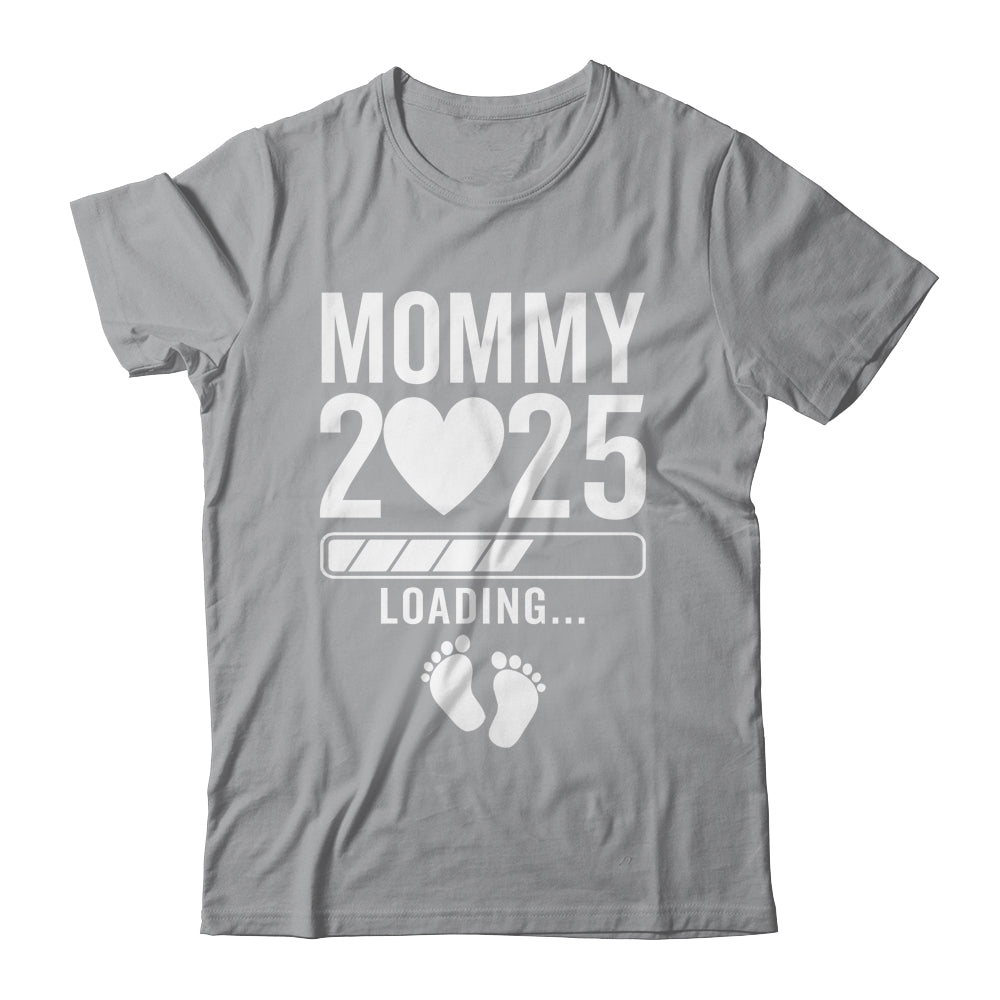 Soon To Be Mommy 2025 Pregnancy Announcement Loading Shirt & Tank Top | siriusteestore