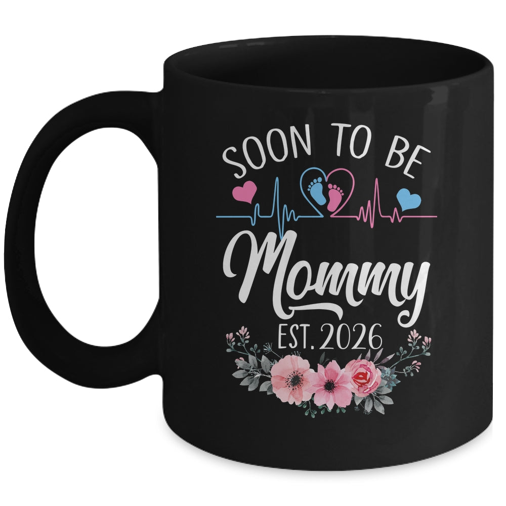 Soon To Be Mommy 2026 First Time Pregnancy Announcement Mug | siriusteestore