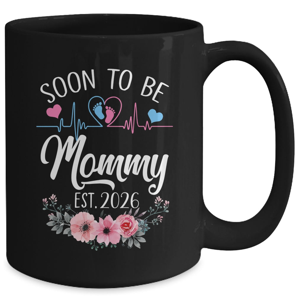 Soon To Be Mommy 2026 First Time Pregnancy Announcement Mug | siriusteestore