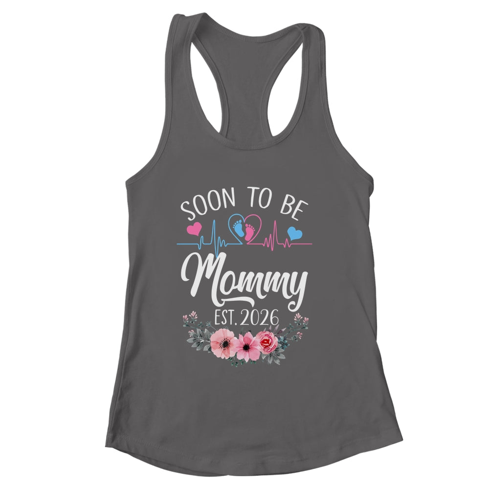 Soon To Be Mommy 2026 First Time Pregnancy Announcement Shirt & Tank Top | siriusteestore