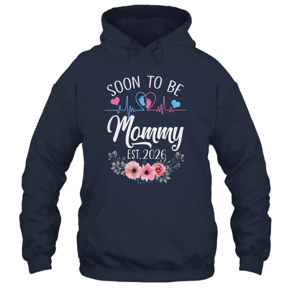 Soon To Be Mommy 2026 First Time Pregnancy Announcement Shirt & Tank Top | siriusteestore