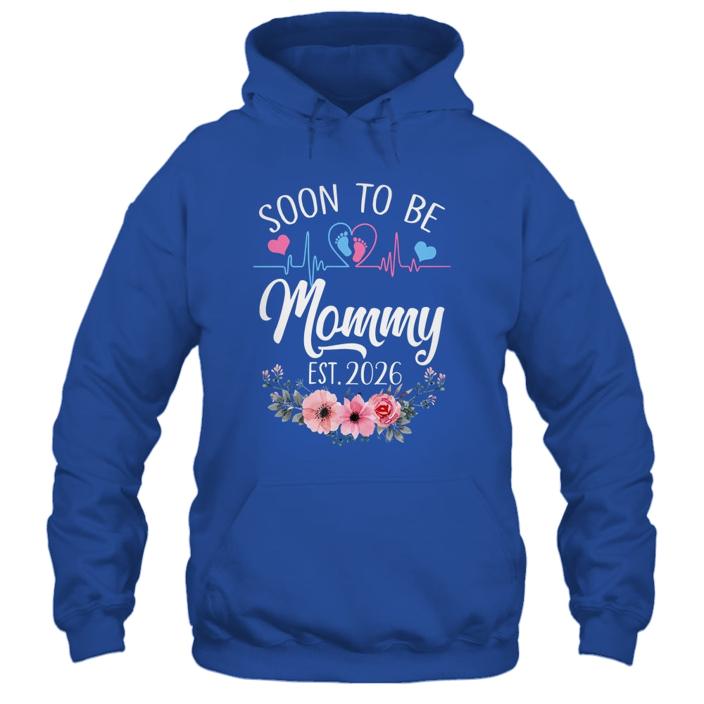 Soon To Be Mommy 2026 First Time Pregnancy Announcement Shirt & Tank Top | siriusteestore