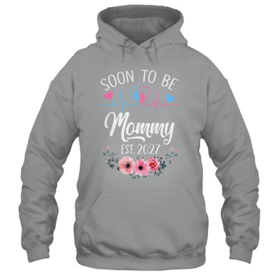 Soon To Be Mommy 2027 First Time Pregnancy Announcement Shirt & Tank Top | siriusteestore