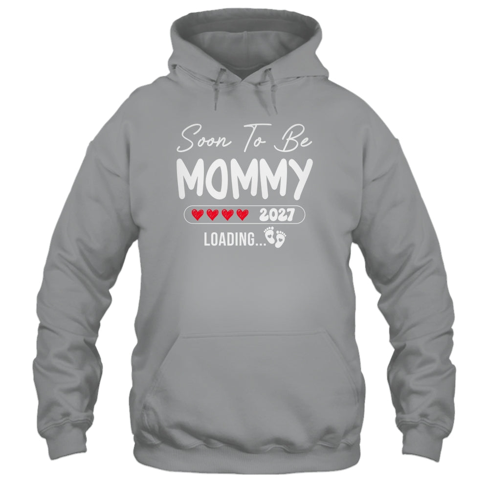 Soon To Be Mommy 2027 Loading Promoted To Mommy Est 2027 Shirt & Tank Top | siriusteestore
