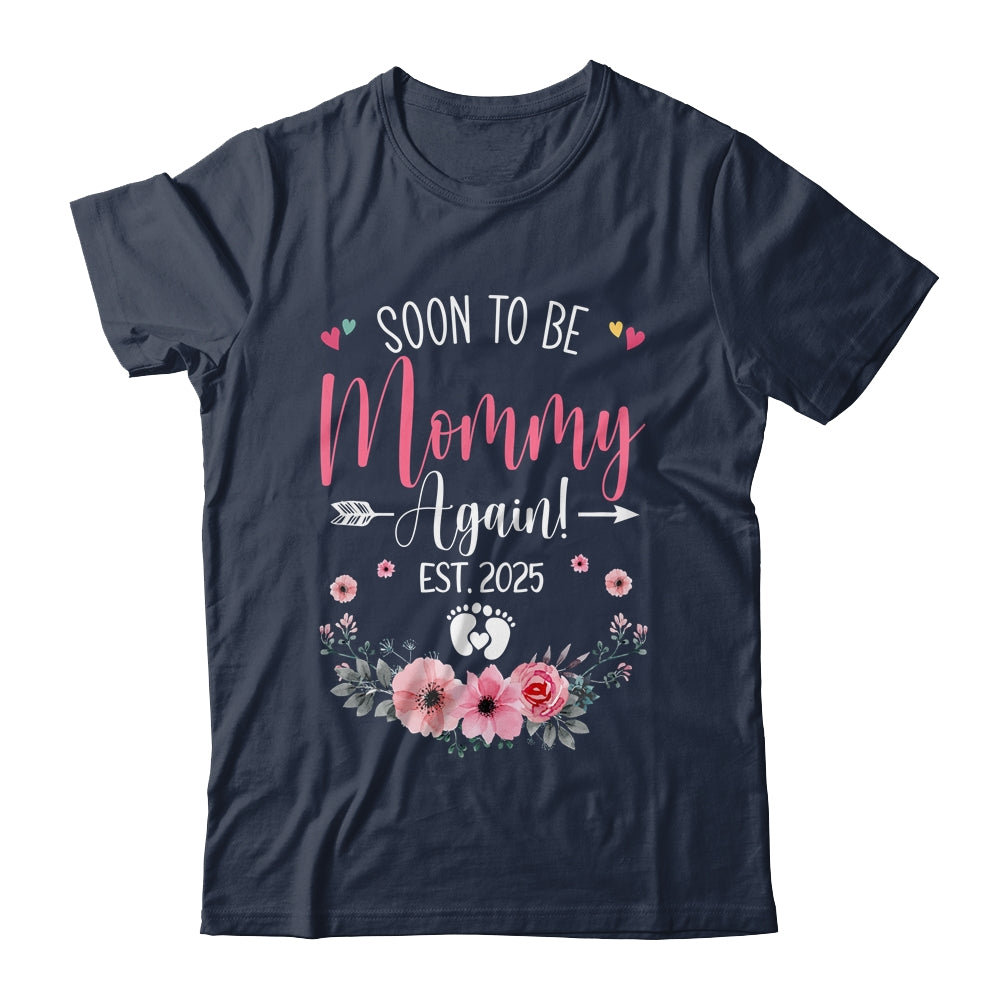 Soon To Be Mommy Again Est 2025 Mothers Day Shirt & Tank Top | siriusteestore