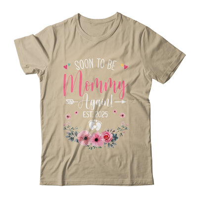 Soon To Be Mommy Again Est 2025 Mothers Day Shirt & Tank Top | siriusteestore