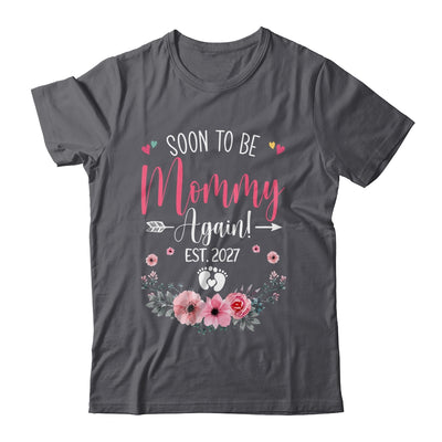 Soon To Be Mommy Again Est 2027 Mothers Day Shirt & Tank Top | siriusteestore