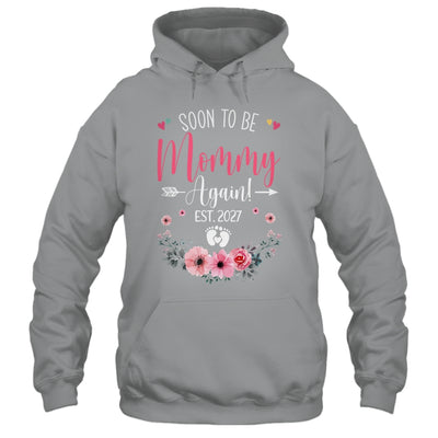 Soon To Be Mommy Again Est 2027 Mothers Day Shirt & Tank Top | siriusteestore