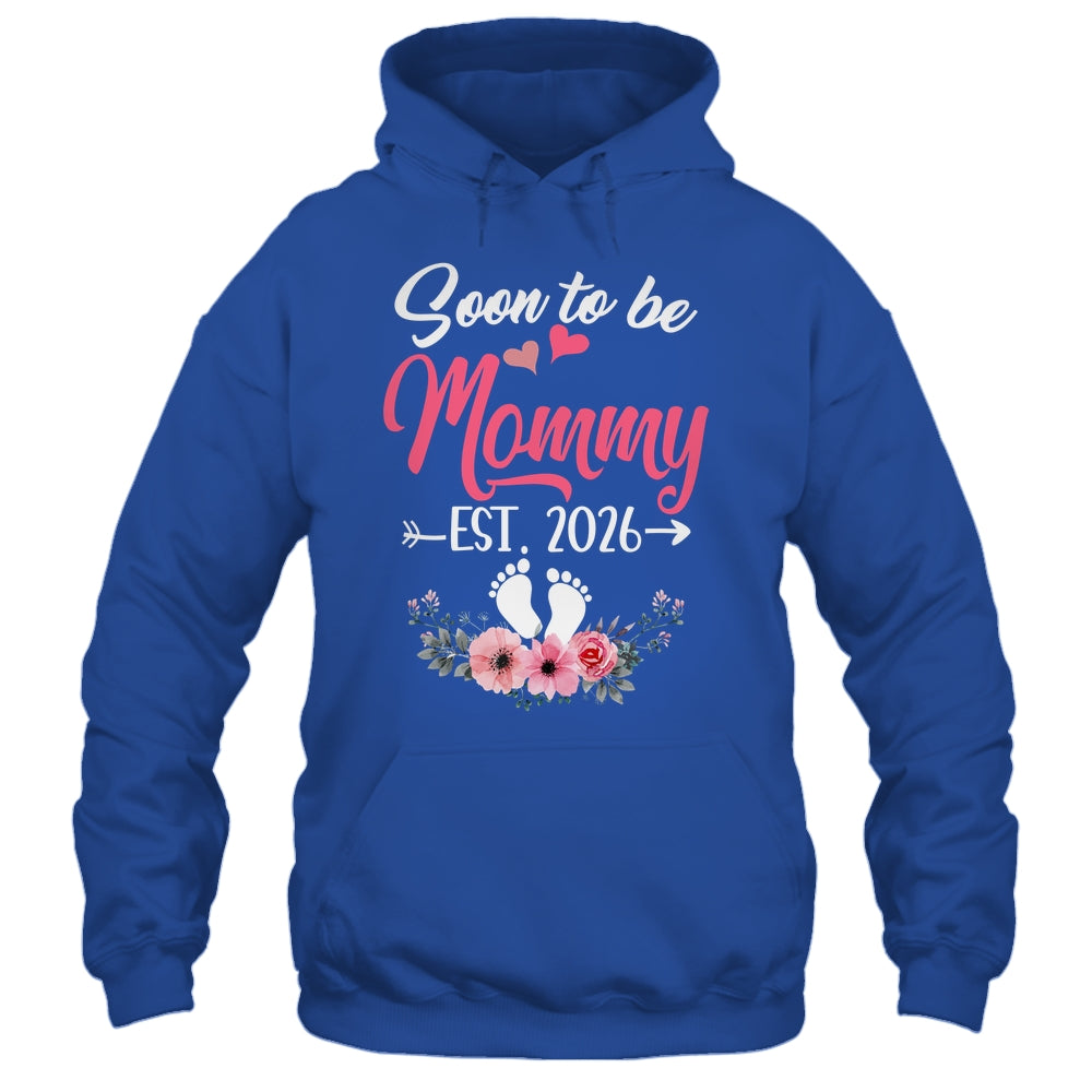 Soon To Be Mommy Est 2026 Mothers Day First Time Mommy Shirt & Tank Top | siriusteestore