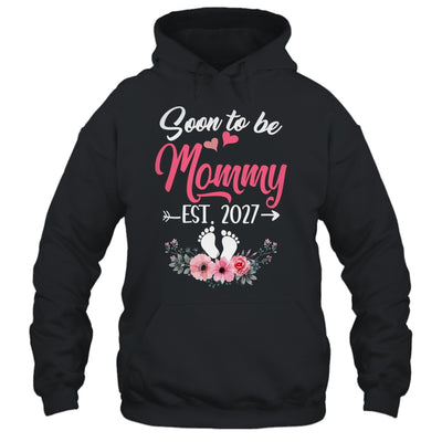 Soon To Be Mommy Est 2027 Mothers Day First Time Mommy Shirt & Tank Top | siriusteestore