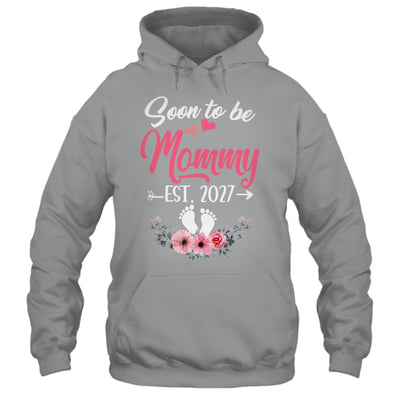 Soon To Be Mommy Est 2027 Mothers Day First Time Mommy Shirt & Tank Top | siriusteestore