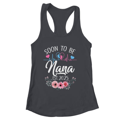Soon To Be Nana 2025 First Time Pregnancy Announcement Shirt & Tank Top | siriusteestore