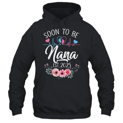 Soon To Be Nana 2025 First Time Pregnancy Announcement Shirt & Tank Top | siriusteestore