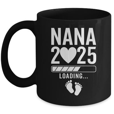 Soon To Be Nana 2025 Pregnancy Announcement Loading Mug | siriusteestore