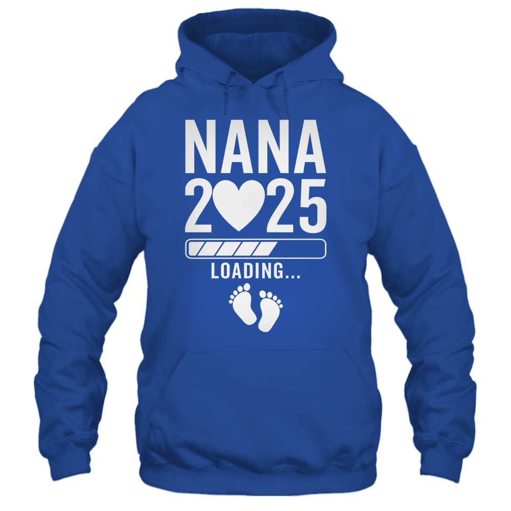 Soon To Be Nana 2025 Pregnancy Announcement Loading Shirt & Tank Top | siriusteestore