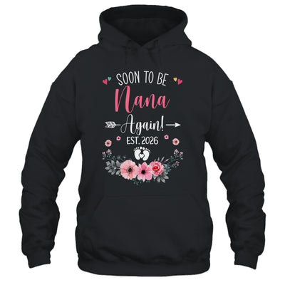 Soon To Be Nana Again Est 2026 Mothers Day Shirt & Tank Top | siriusteestore