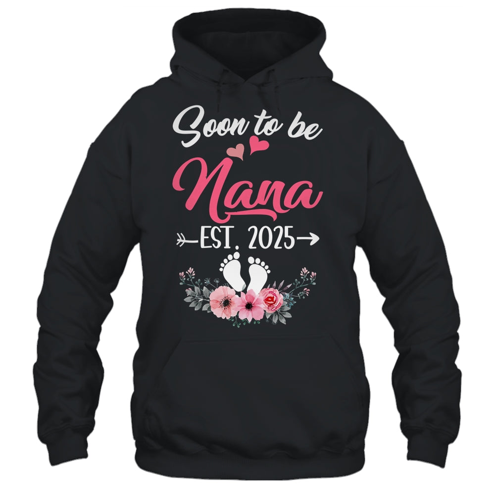 Soon To Be Nana Est 2025 Mothers Day First Time Nana Shirt & Tank Top | siriusteestore