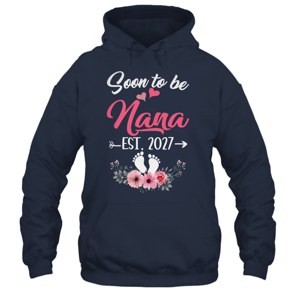 Soon To Be Nana Est 2027 Mothers Day First Time Nana Shirt & Tank Top | siriusteestore