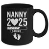 Soon To Be Nanny 2025 Pregnancy Announcement Loading Mug | siriusteestore