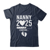 Soon To Be Nanny 2025 Pregnancy Announcement Loading Shirt & Tank Top | siriusteestore