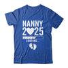 Soon To Be Nanny 2025 Pregnancy Announcement Loading Shirt & Tank Top | siriusteestore