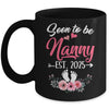 Soon To Be Nanny Est 2025 Mothers Day First Time Nanny Mug | siriusteestore