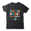 Soon To Be Nanny Est 2025 Pregnancy Announcement Groovy Shirt & Tank Top | siriusteestore