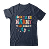 Soon To Be Nanny Est 2025 Pregnancy Announcement Groovy Shirt & Tank Top | siriusteestore