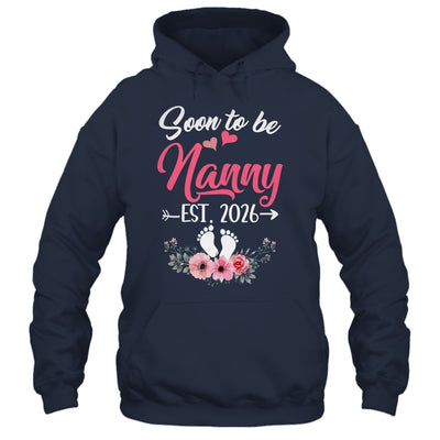 Soon To Be Nanny Est 2026 Mothers Day First Time Nanny Shirt & Tank Top | siriusteestore
