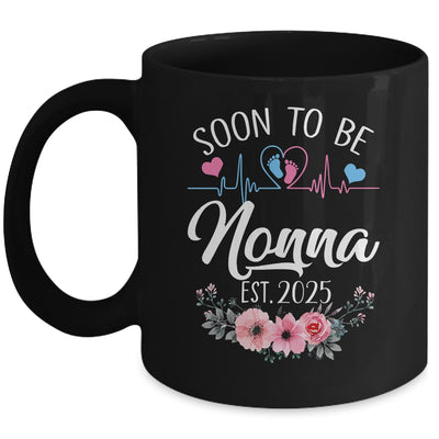 Soon To Be Nonna 2025 First Time Pregnancy Announcement Mug | siriusteestore