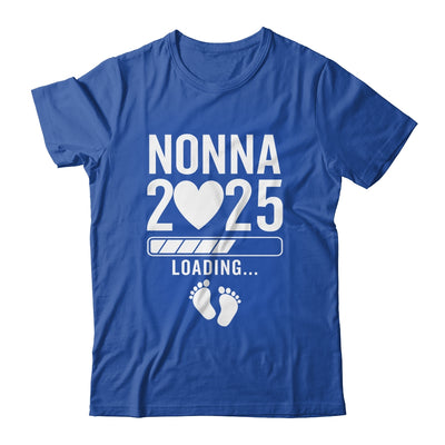 Soon To Be Nonna 2025 Pregnancy Announcement Loading Shirt & Tank Top | siriusteestore