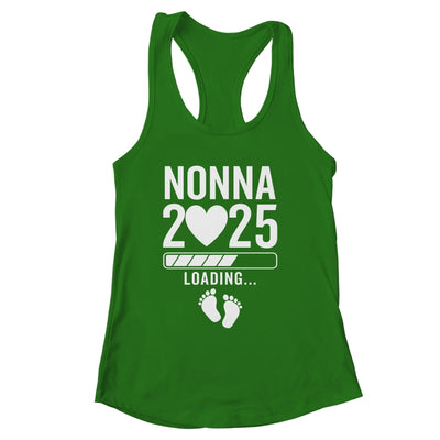 Soon To Be Nonna 2025 Pregnancy Announcement Loading Shirt & Tank Top | siriusteestore