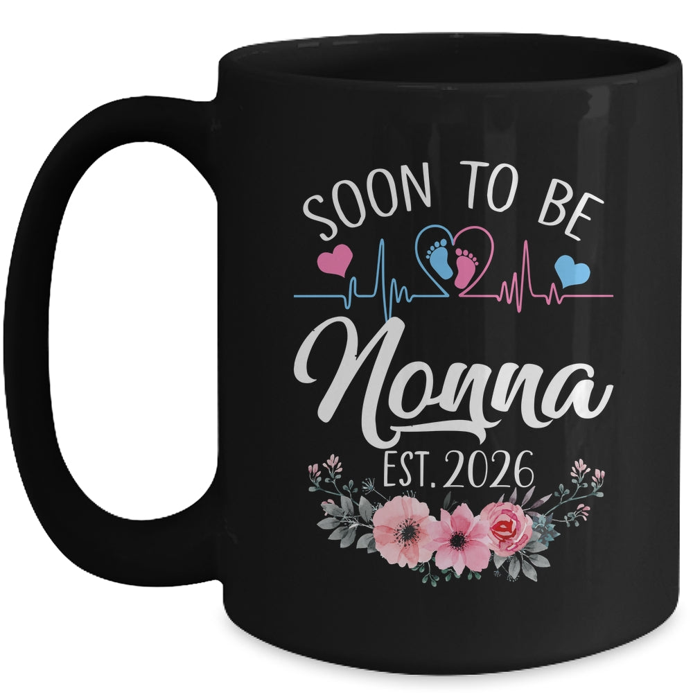 Soon To Be Nonna 2026 First Time Pregnancy Announcement Mug | siriusteestore
