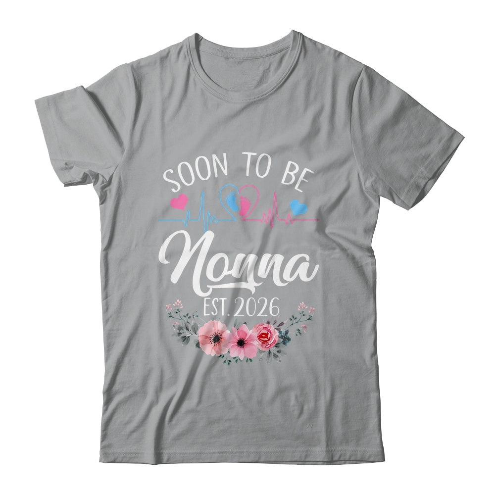 Soon To Be Nonna 2026 First Time Pregnancy Announcement Shirt & Tank Top | siriusteestore