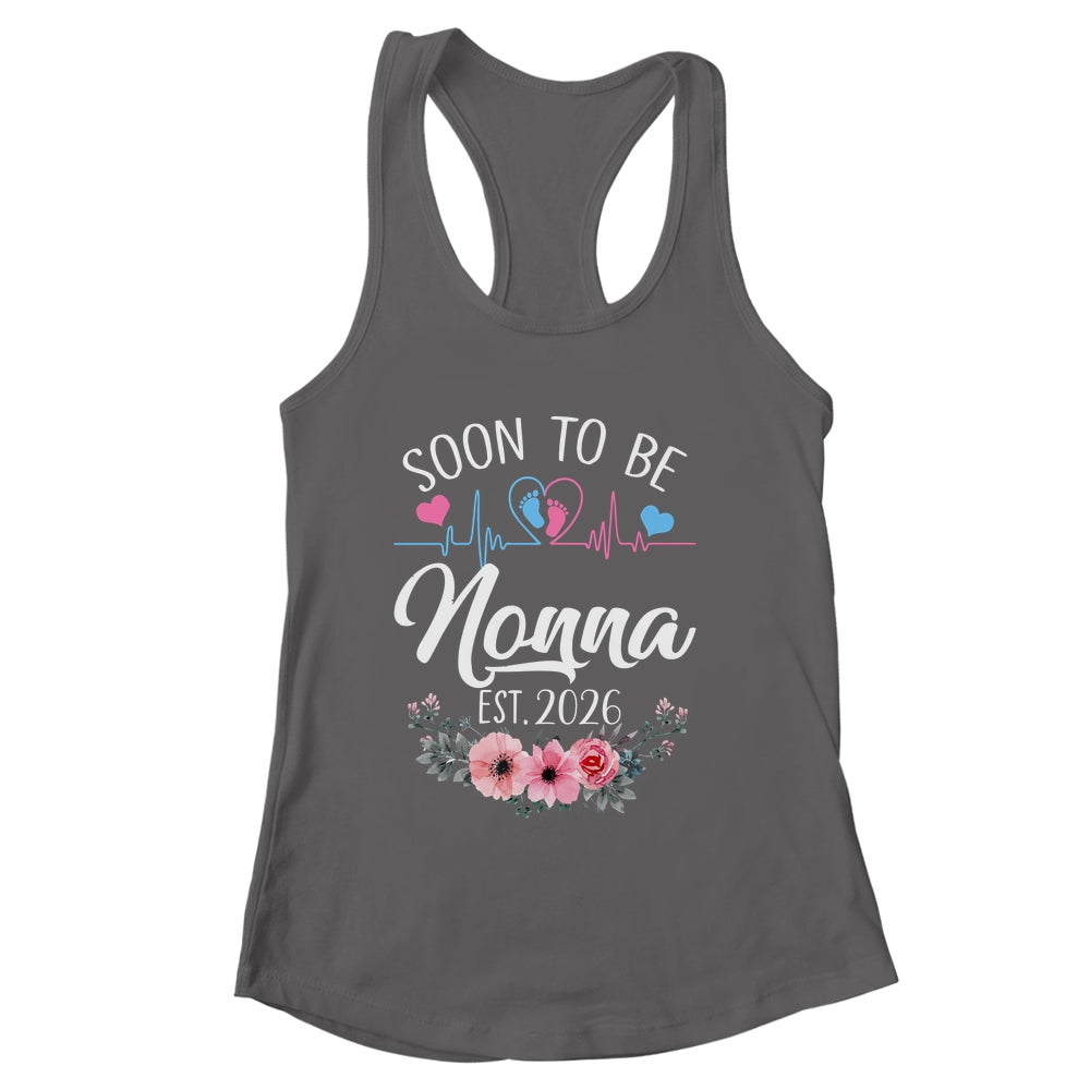 Soon To Be Nonna 2026 First Time Pregnancy Announcement Shirt & Tank Top | siriusteestore