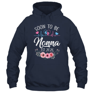 Soon To Be Nonna 2026 First Time Pregnancy Announcement Shirt & Tank Top | siriusteestore