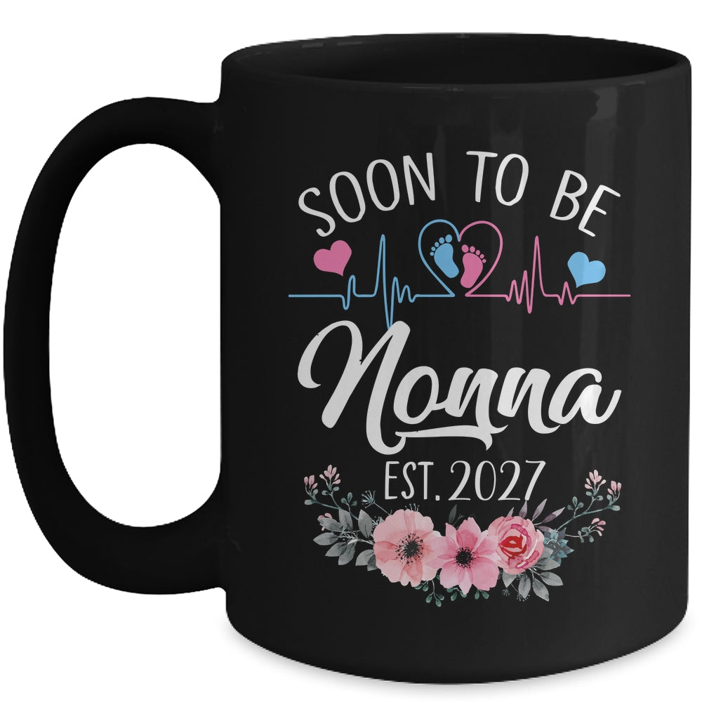 Soon To Be Nonna 2027 First Time Pregnancy Announcement Mug | siriusteestore