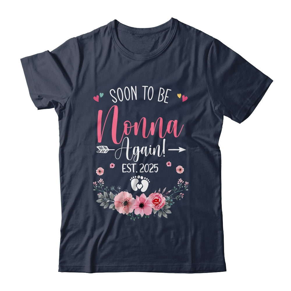 Soon To Be Nonna Est 2019 Shirt Mothers Day New Nonna Gift